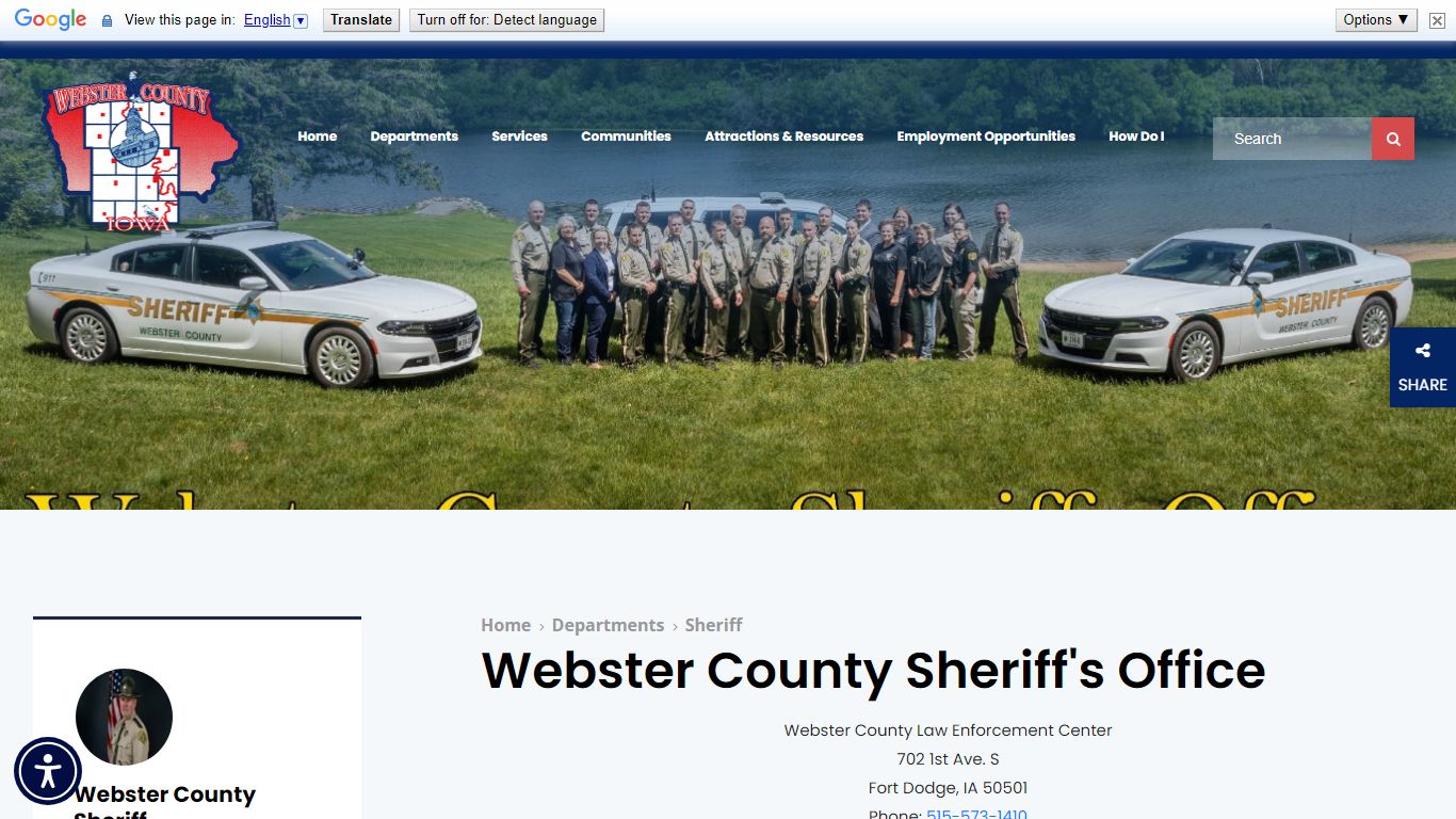 Webster County Sheriff